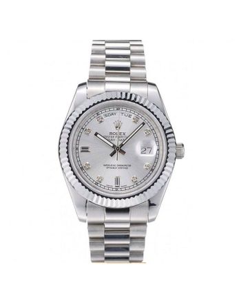 Rolex DayDate Silver Dial 41995 Men 41MM